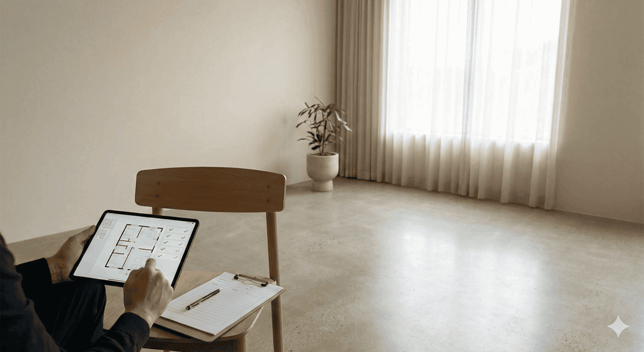 Vistoria de Entrada em Imóvel